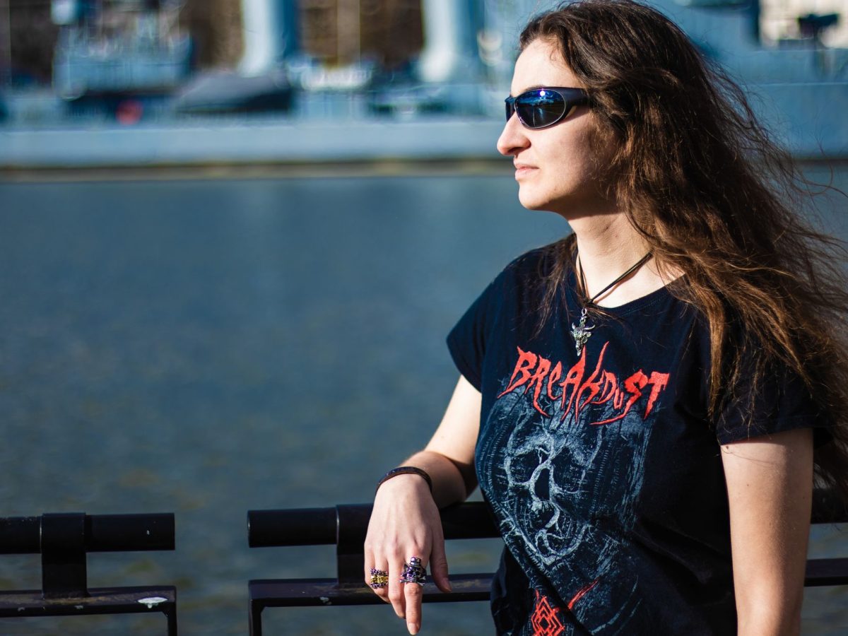 Fan en t-shirt de groupe metal