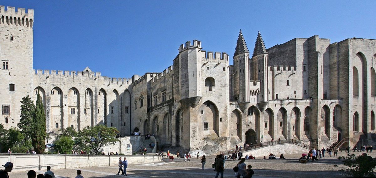 Le palais des Papes, Avignon