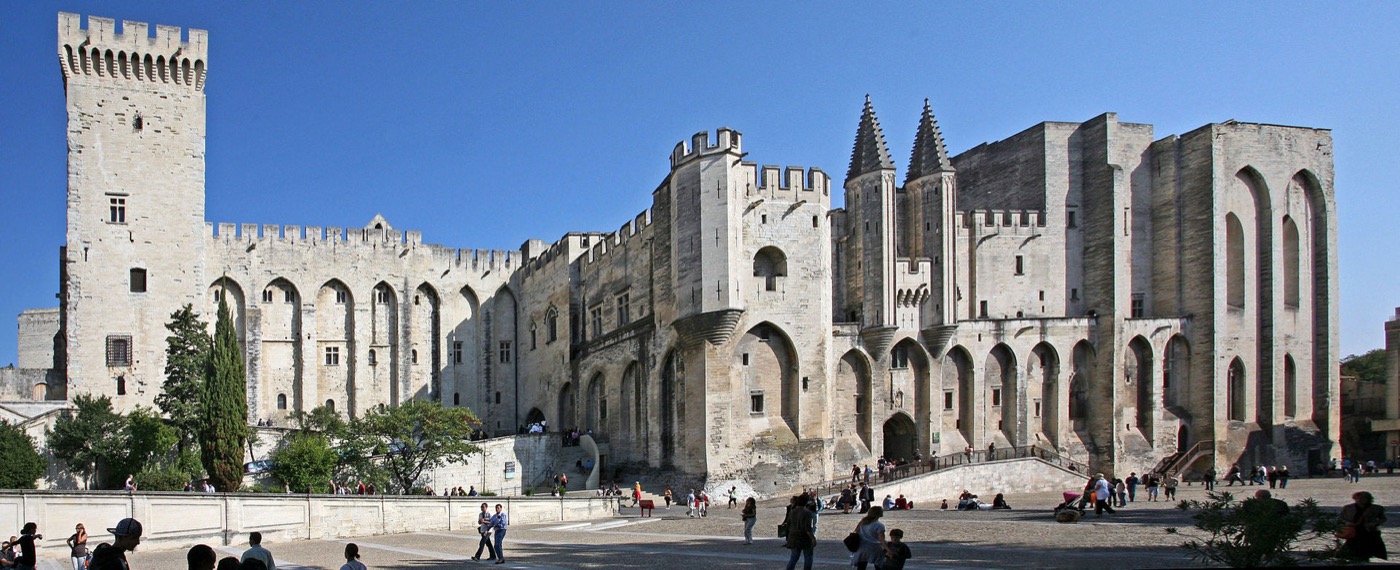 Le palais des Papes, Avignon