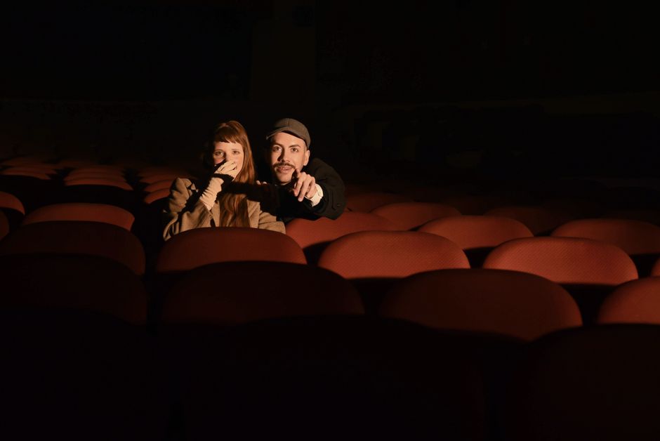 Illustration : festival cinéma & audiovisuel — 1ère Marche